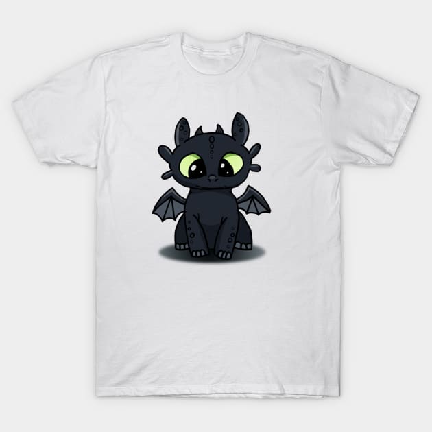 Baby Dragon T-Shirt by AstrAI